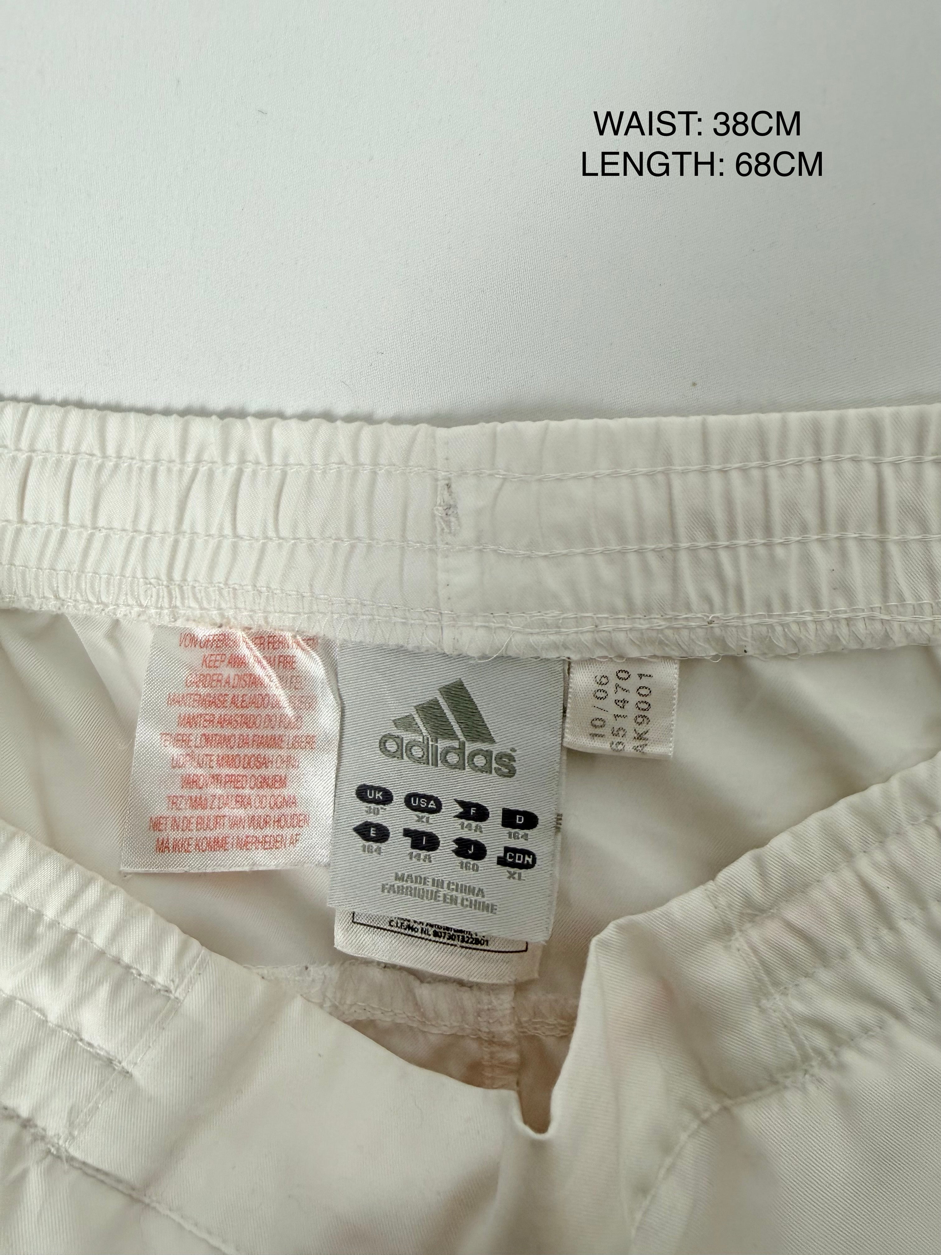 Haut de sport en coton blanc (S)