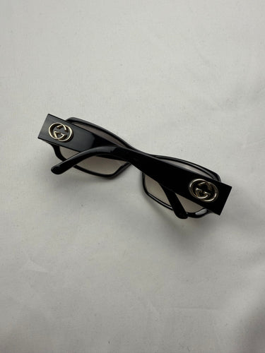 Black GG logo 2000s  sunglasses (with prescription)