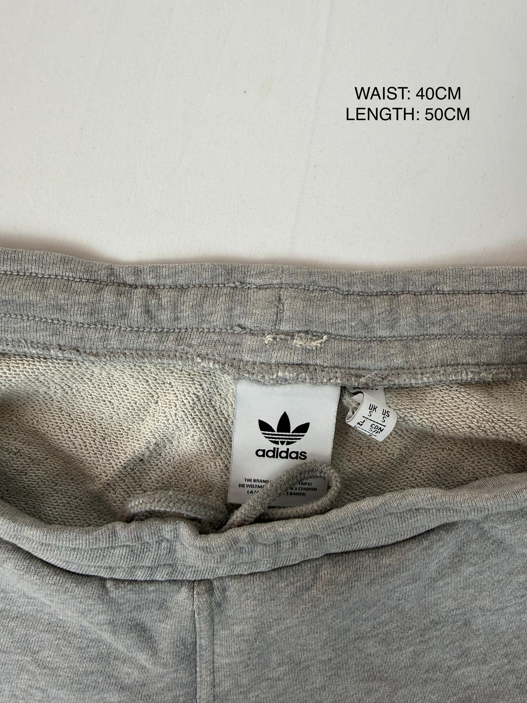 Grey cotton low rise mid short (M)