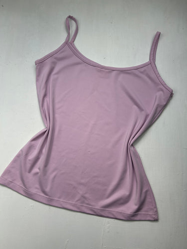 Pink lycra cami top (XL)