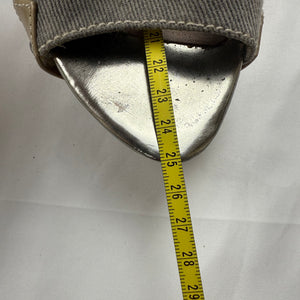Silver buckle belt wedge heels (37)