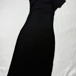 Black tight fit office siren mini dress (XS)