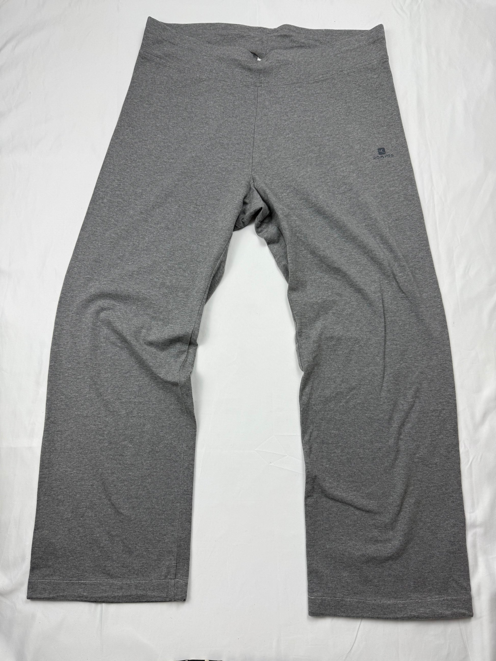 Grey low rise joggers baggy pants (M)
