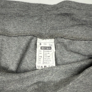 Grey low rise joggers baggy pants (M)