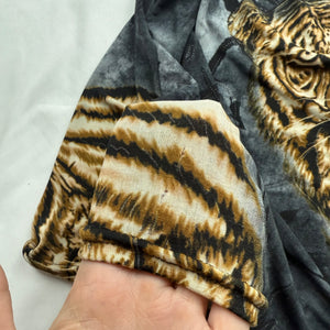 Grey tiger print cami top (L)