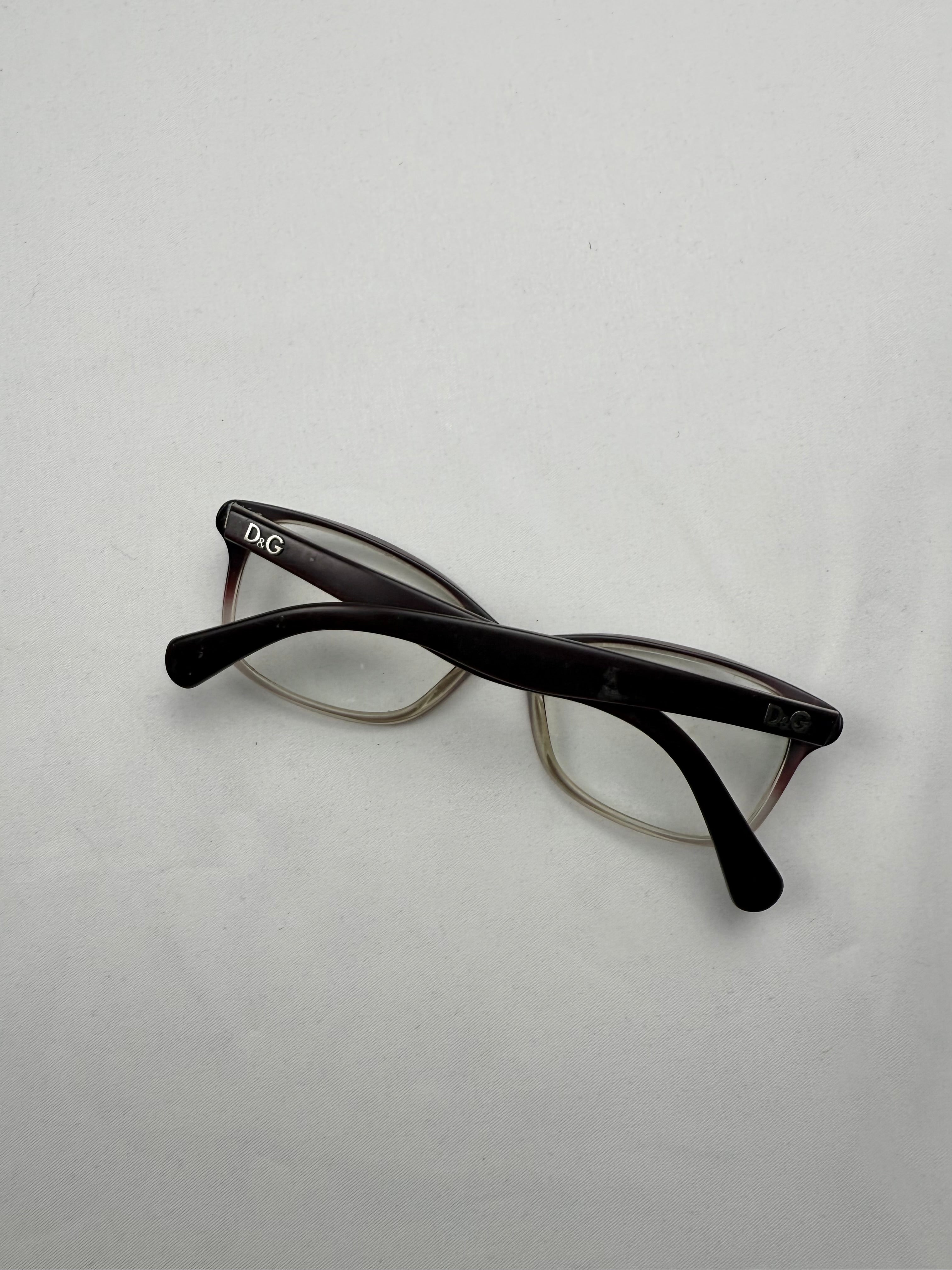Brown logo office glasses (with prescription)