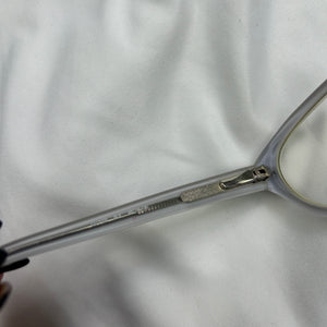 Black y2k siren Bayonetta office glasses (with prescription)