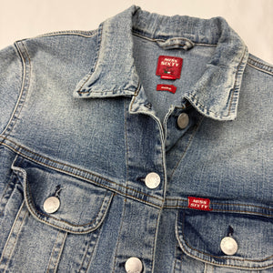 Blue denim biker jacket (S/M)