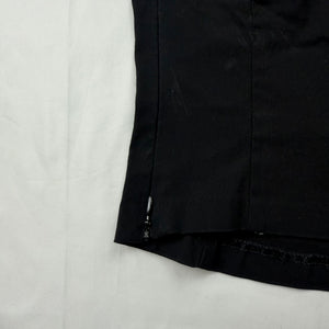 Black stretchy backless halter top (XS)