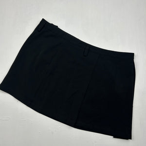 Black office mini skirt (M)