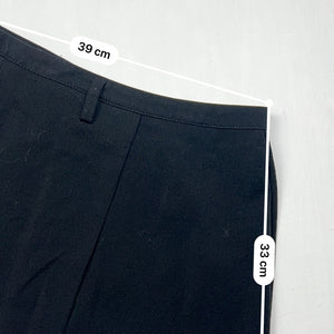 Black office mini skirt (M)