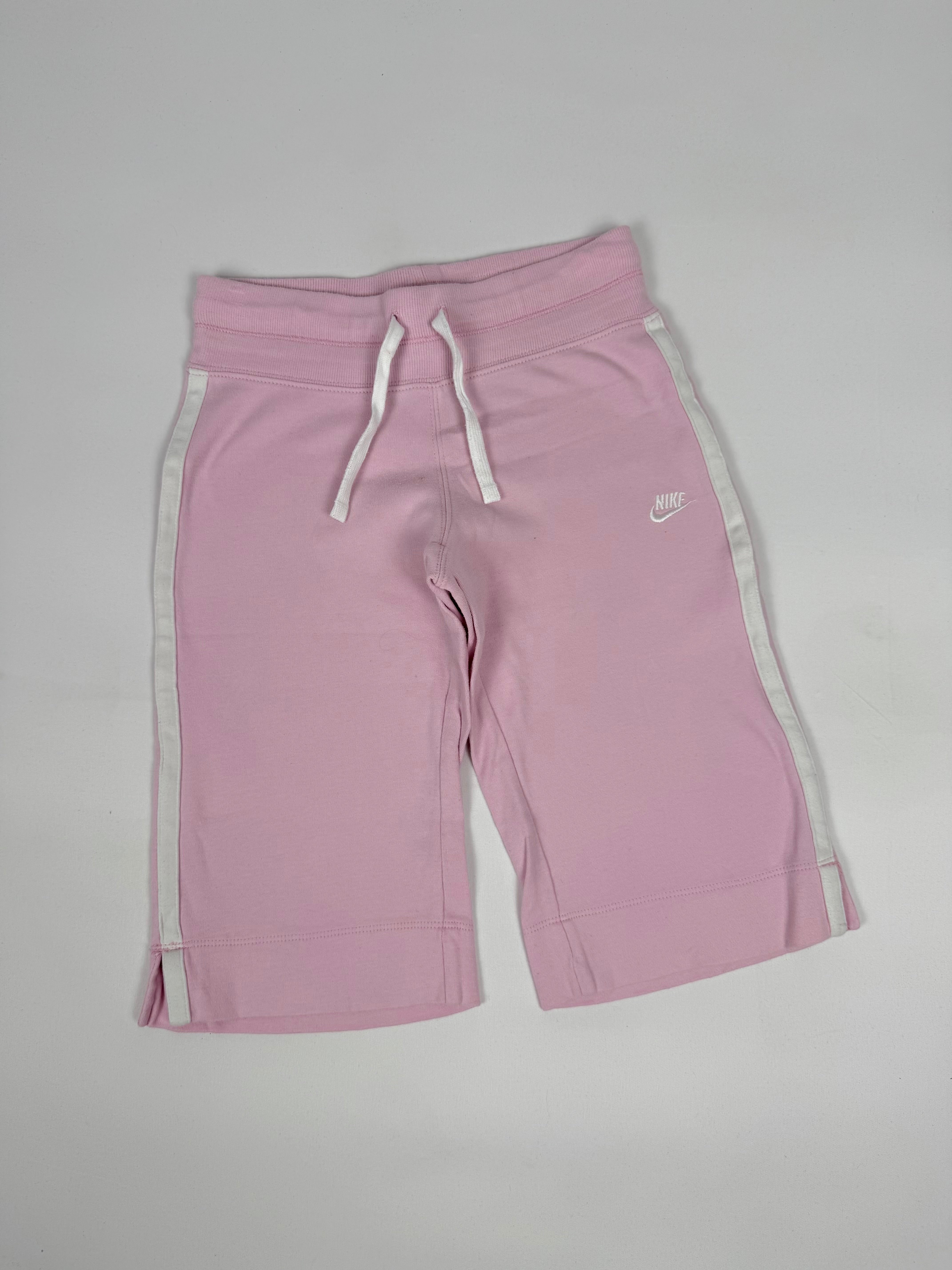 Baby pink cotton capri pants (XS)