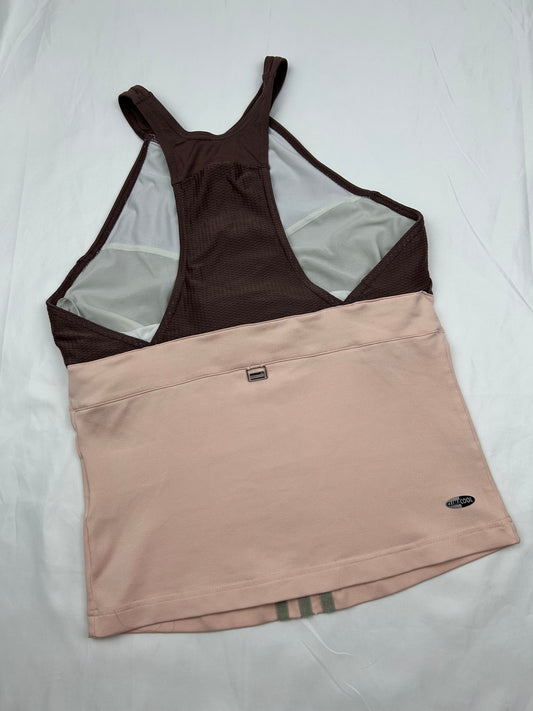 Baby pink top with inside bra (S)