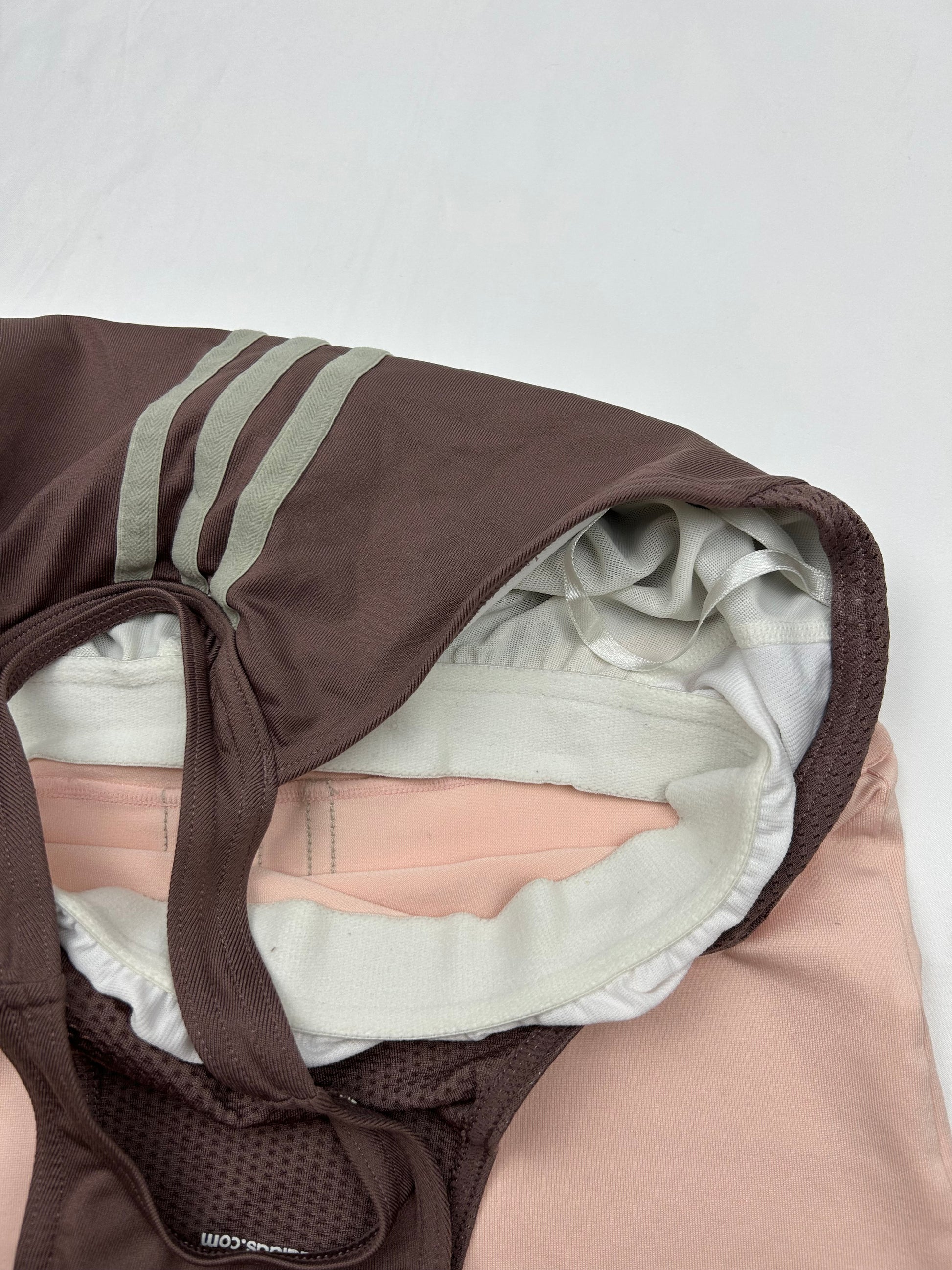 Baby pink top with inside bra (S)