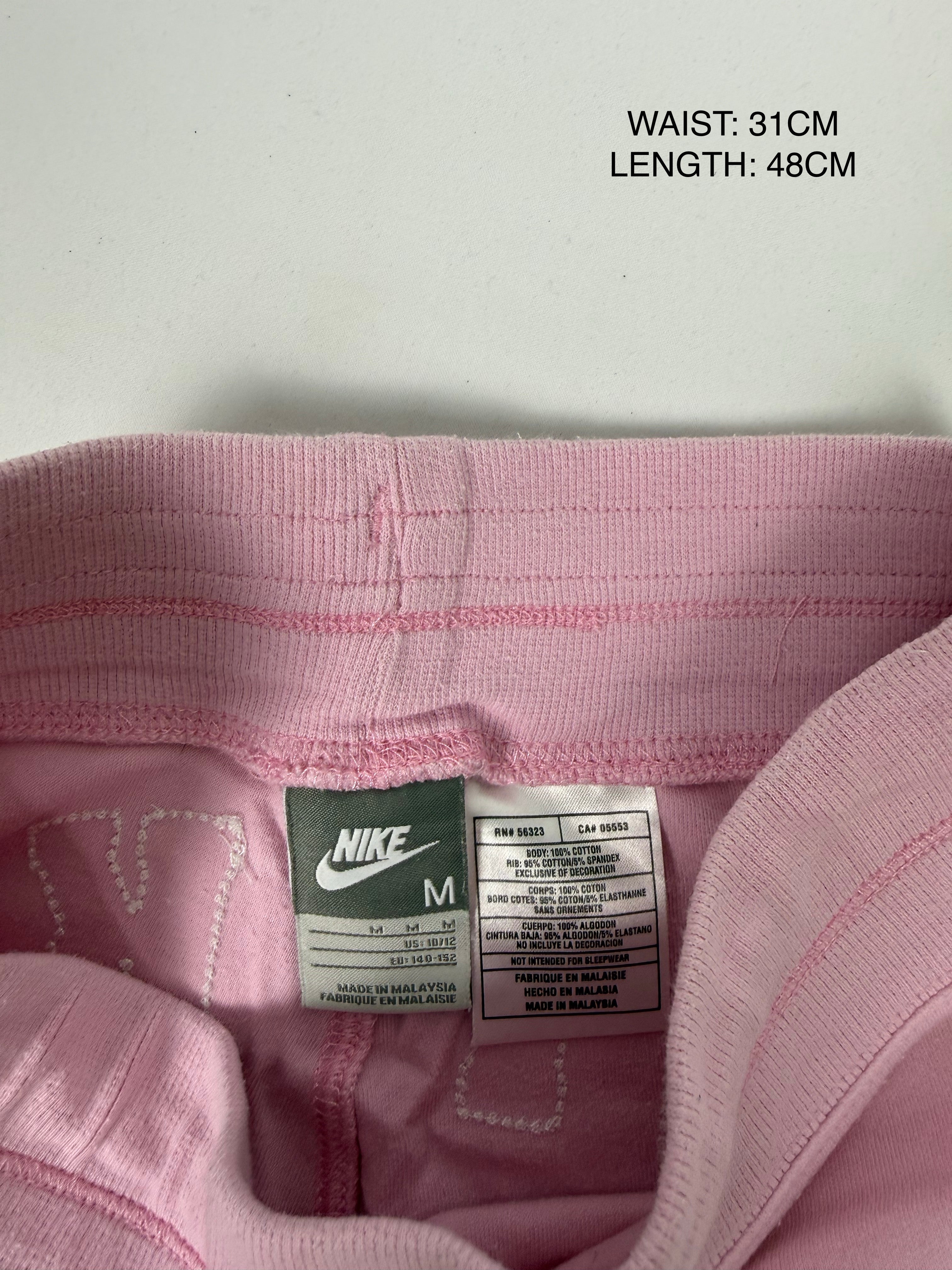 Baby pink cotton capri pants (XS)