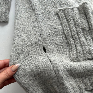 Grey super soft high neck jumper (M/L)