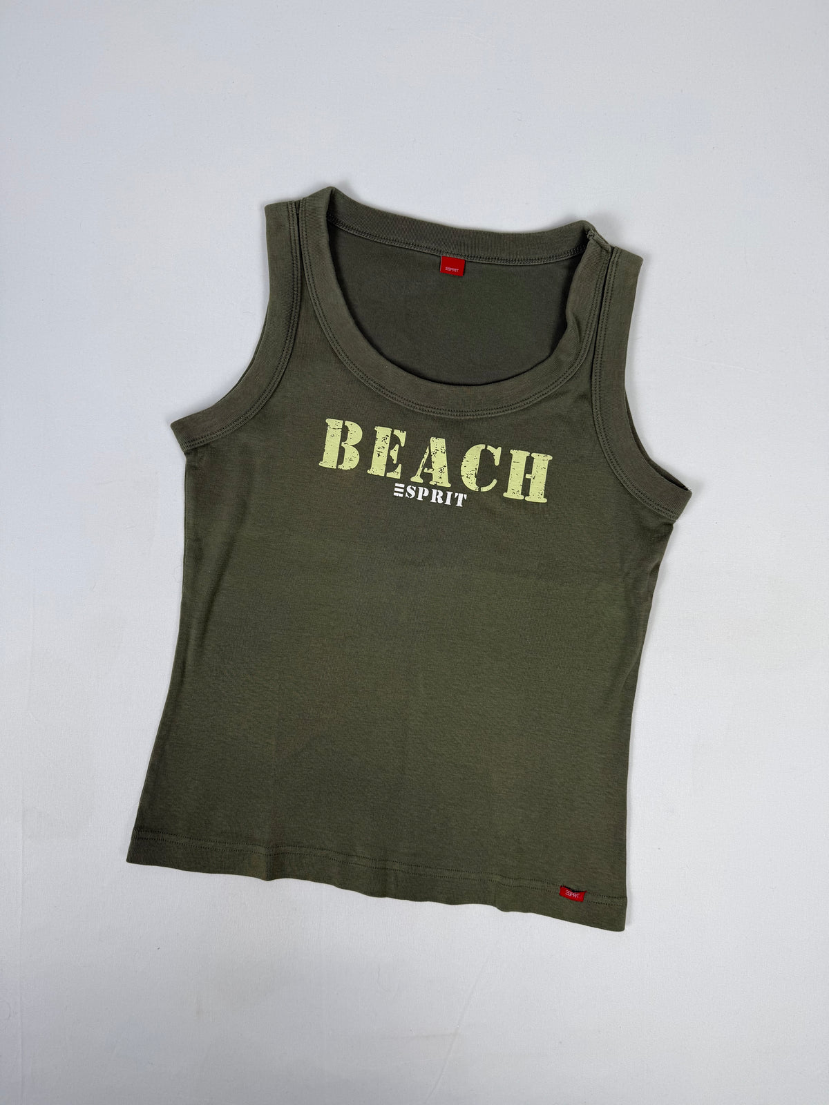 Débardeur graphique beige (S)