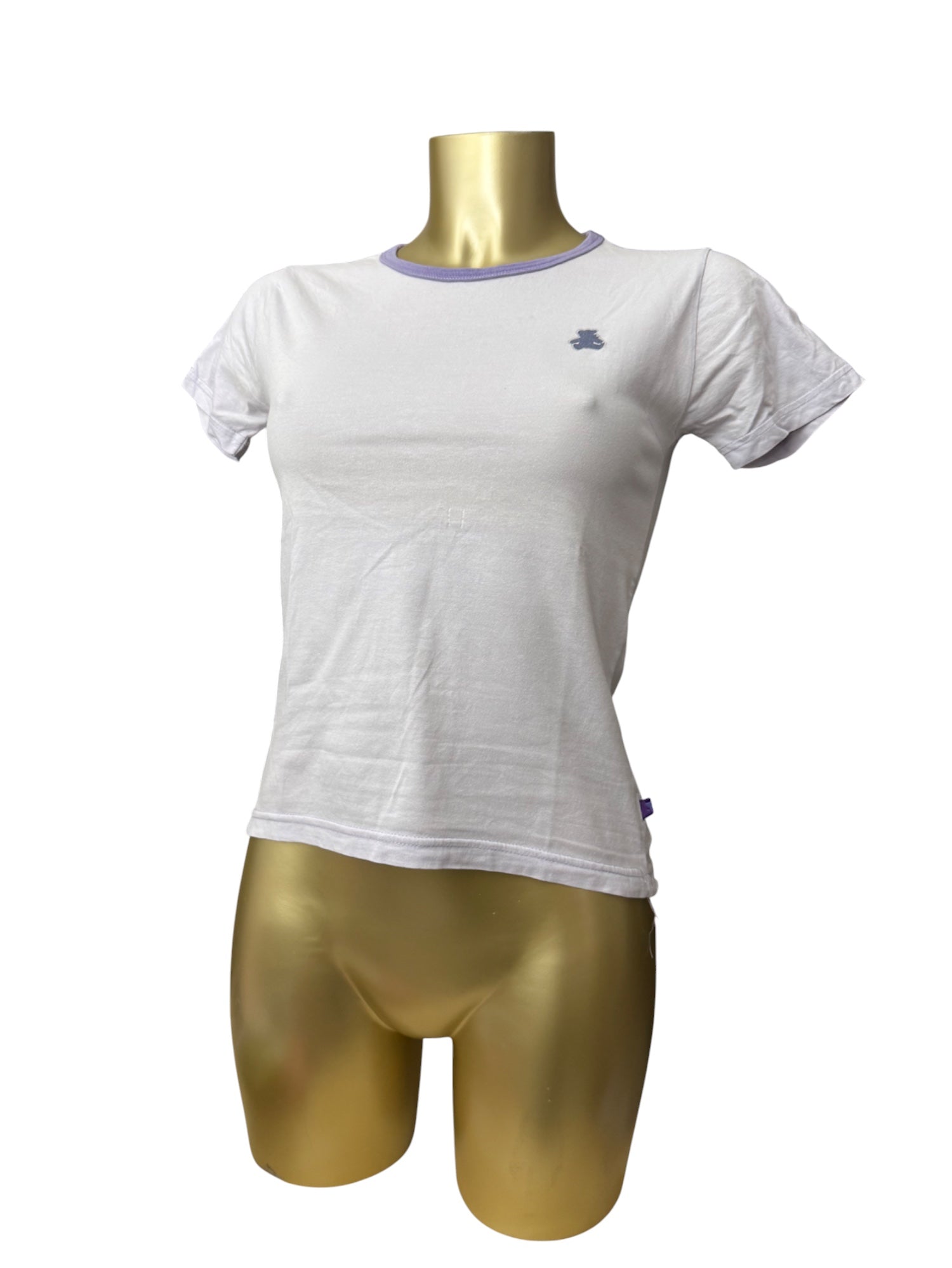 Lilac roundneck baby tee (S)