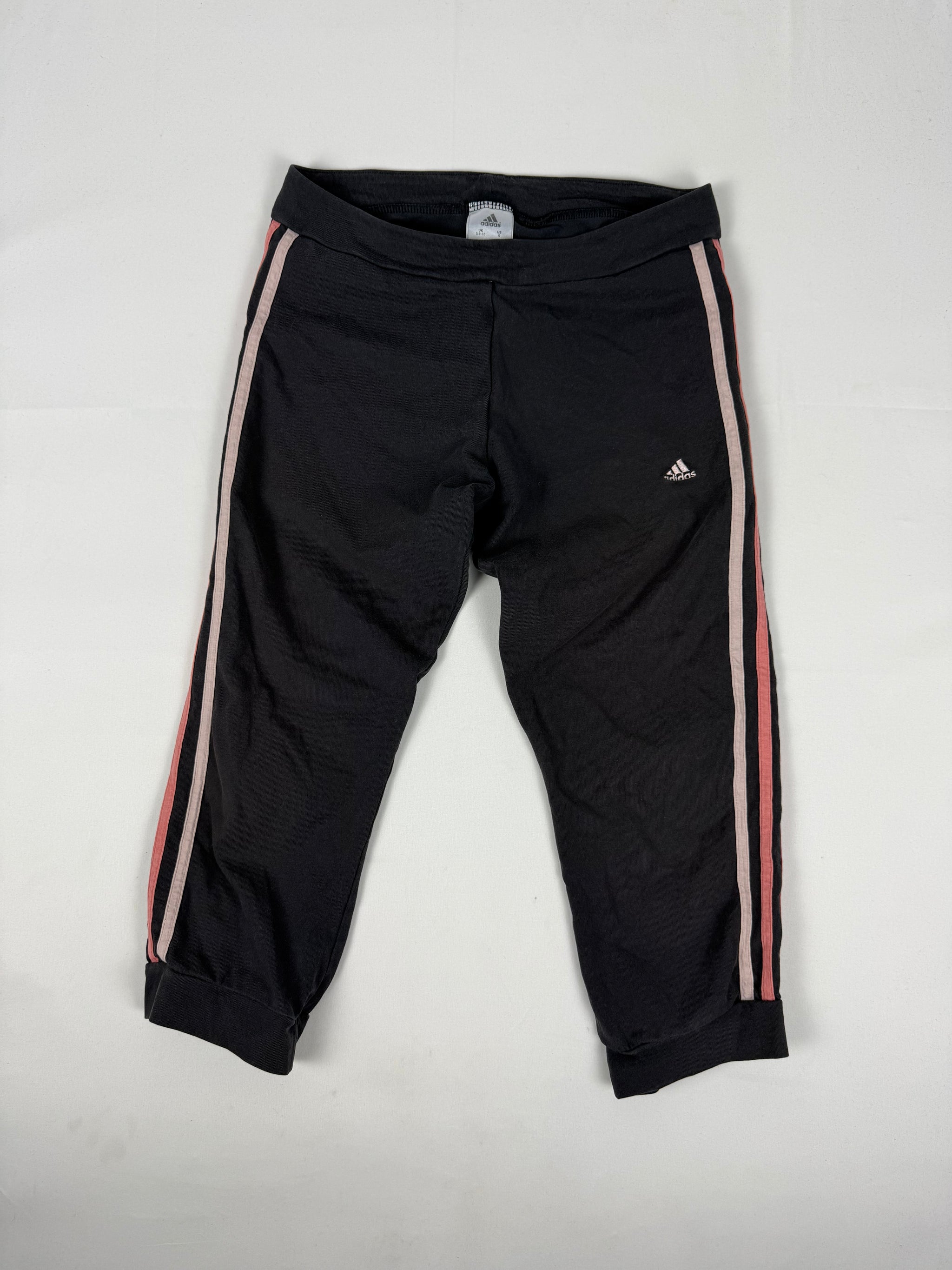 Black activewear low waist capri pants (S)