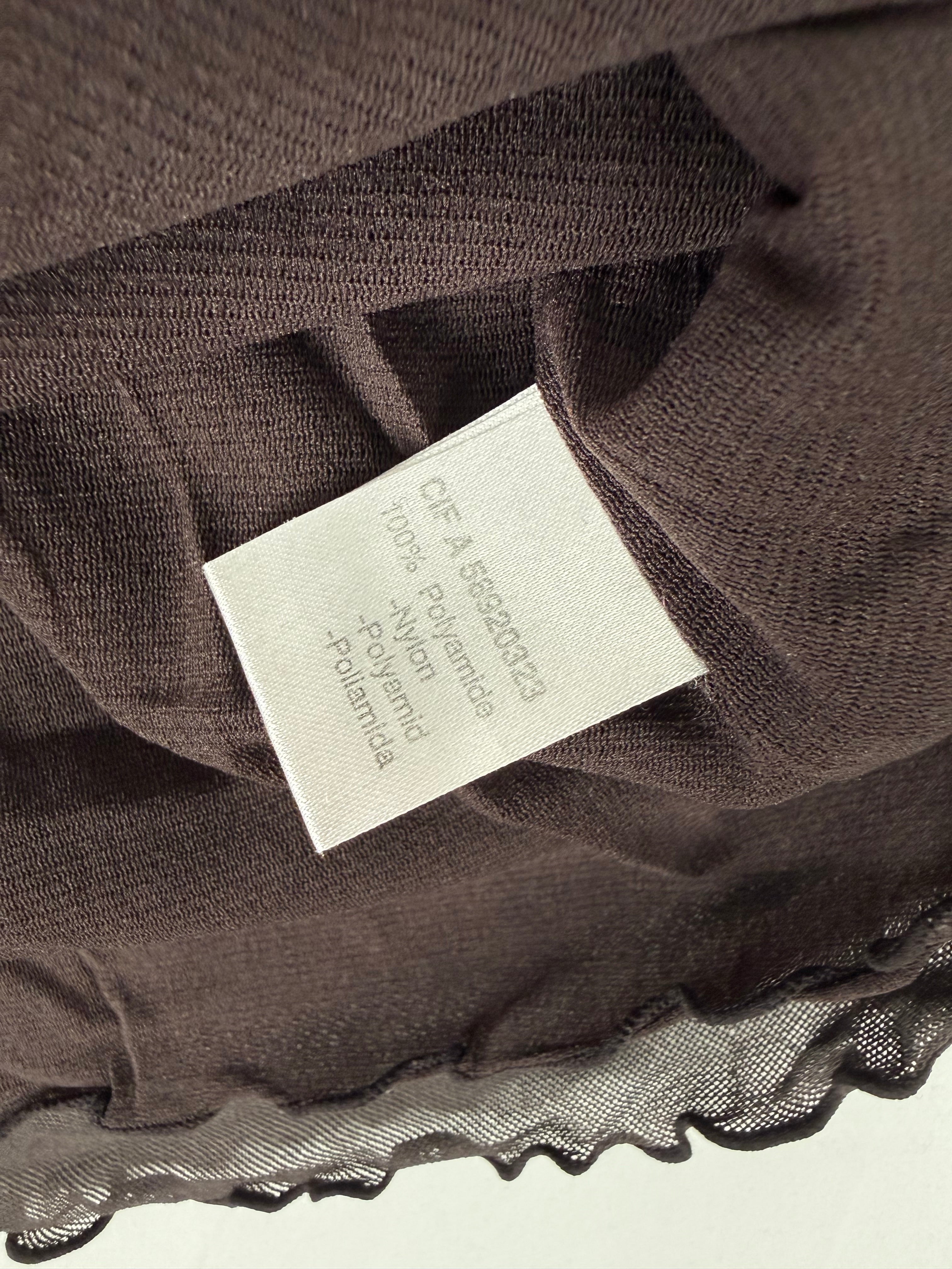 Débardeur graphique beige (S)