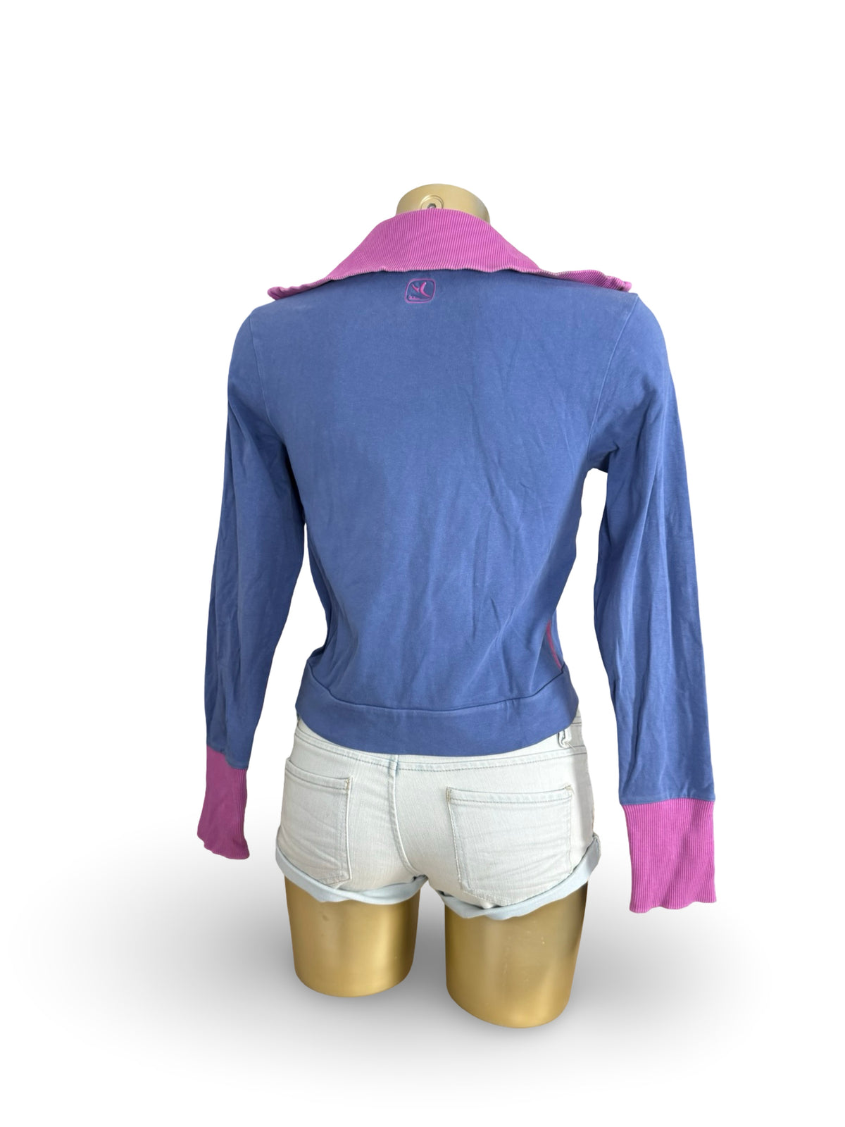 Veste courte zippée kaki (M)