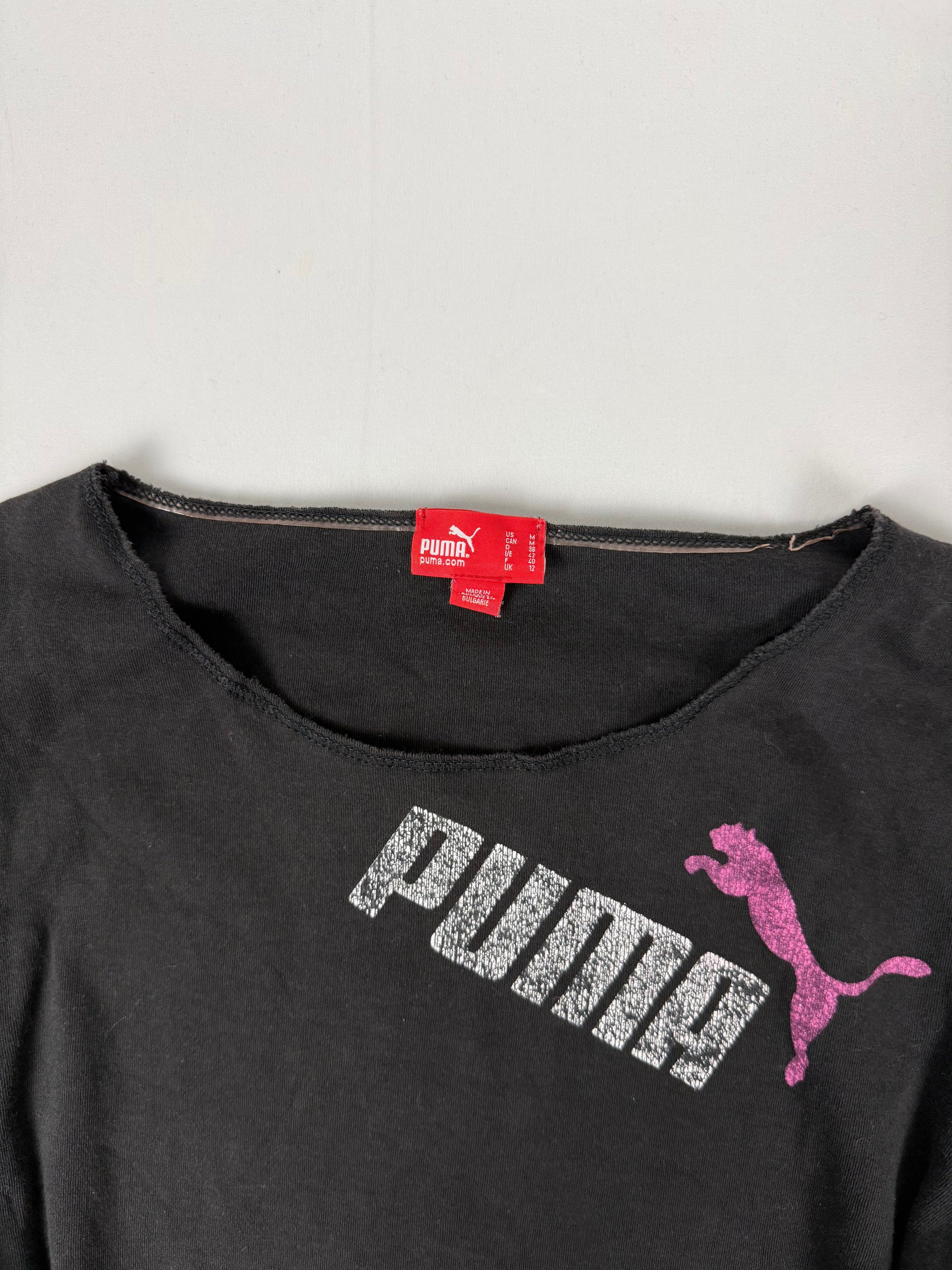 Black activewear long sleeves top (M)