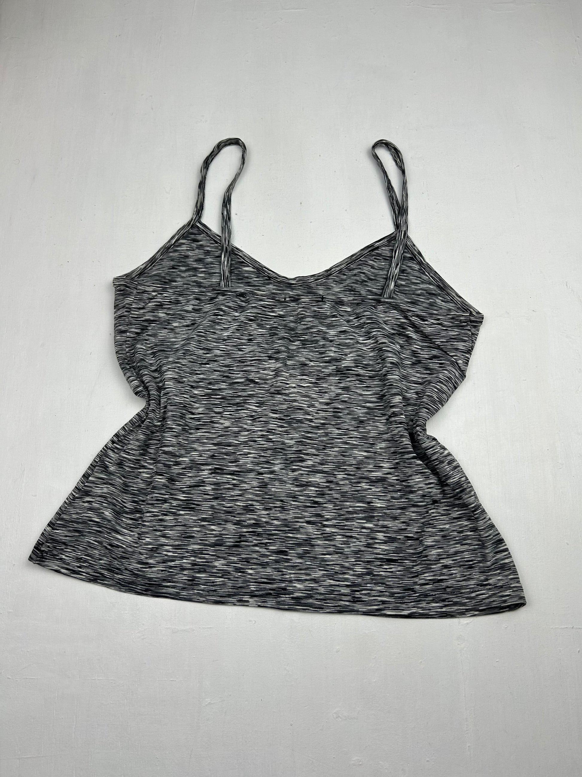 Grey tight fit cami top (S/M)
