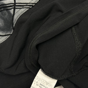 Black & grey long sleeves top (S)