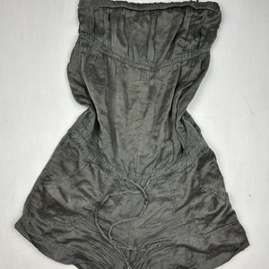 Grey silky summer combishort (S)