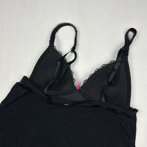 Black babydoll mini dress (S)