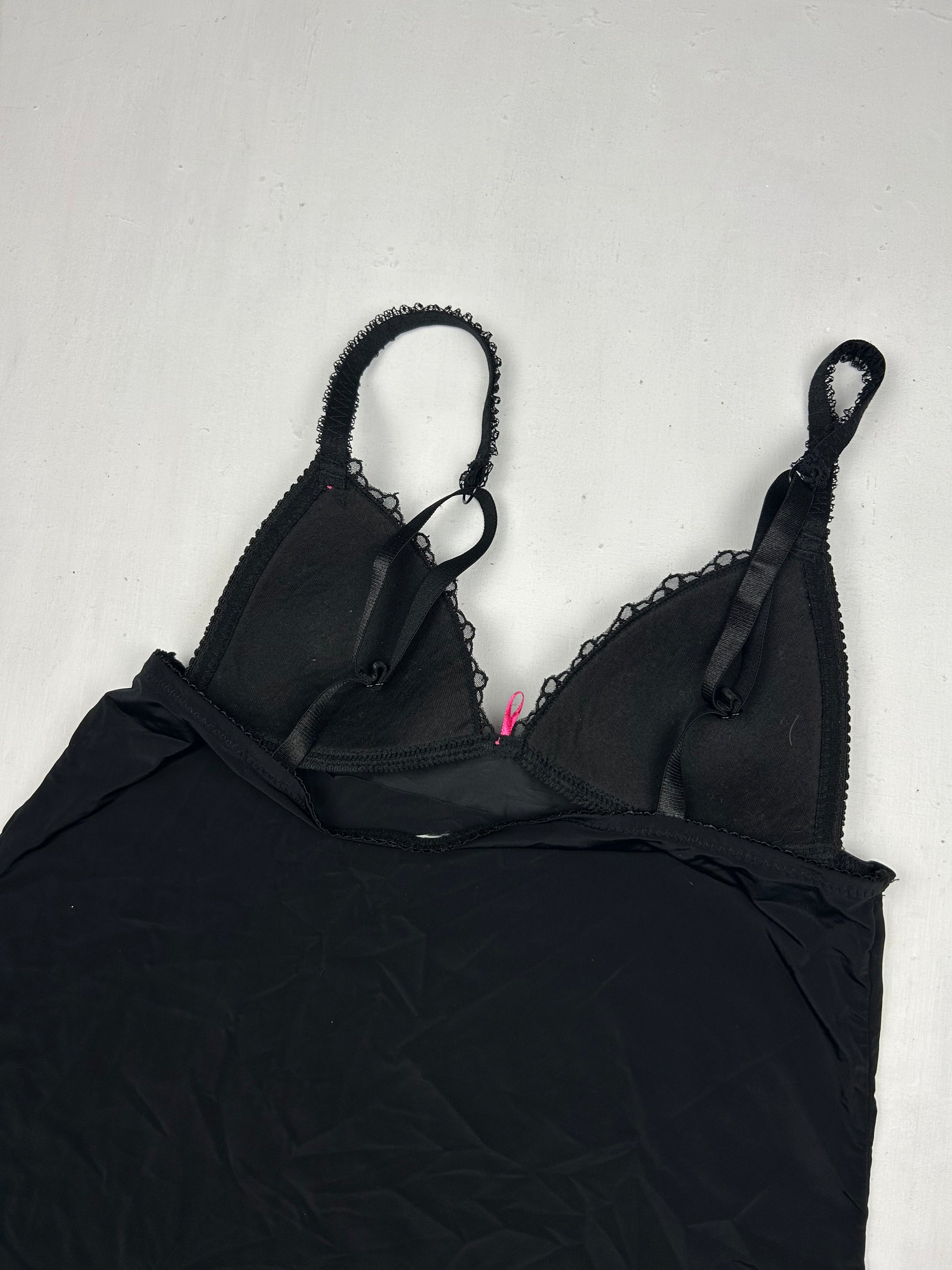 Black babydoll mini dress (S)