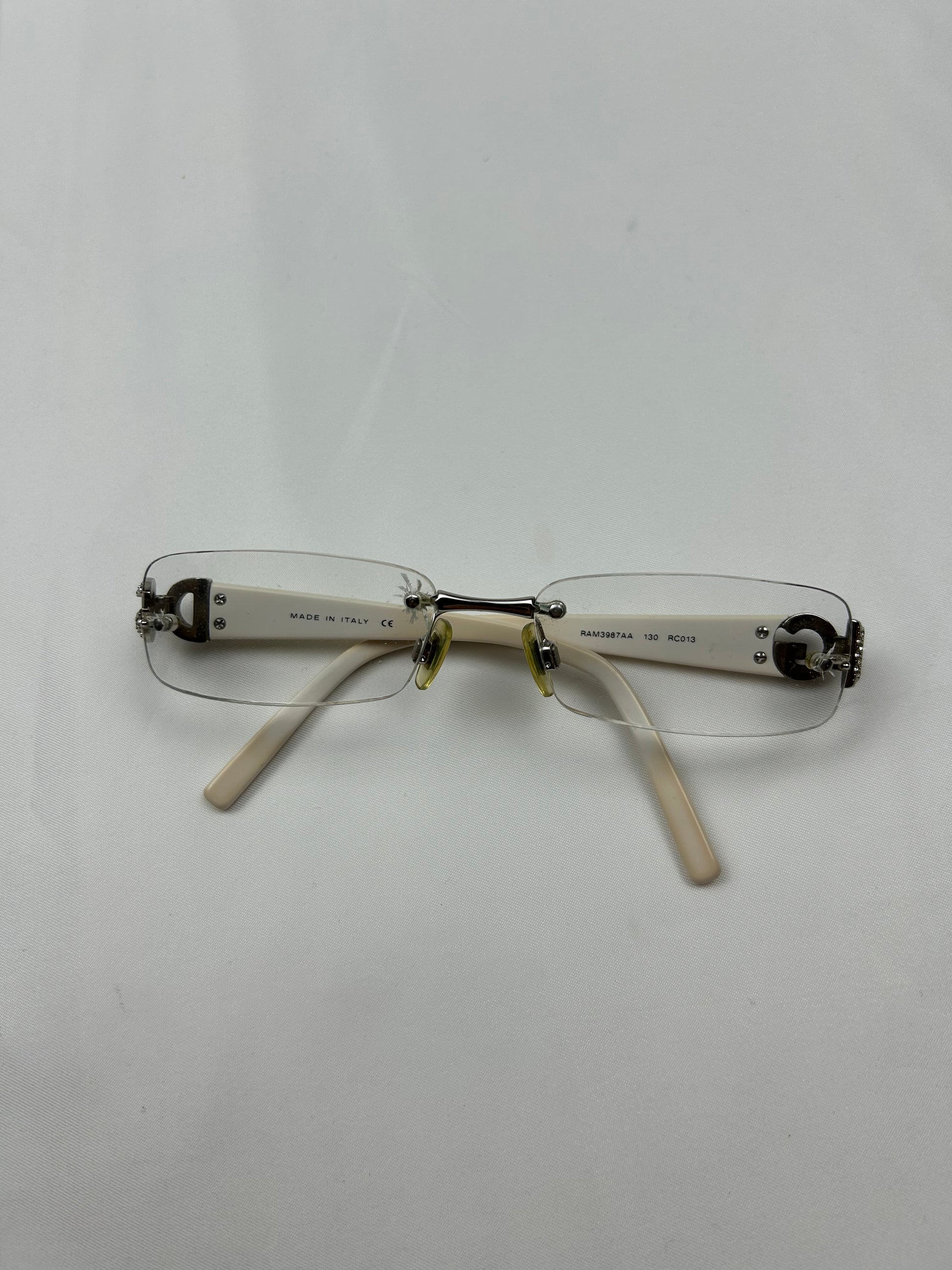 2000s rhinestones office glasses (with prescription)
