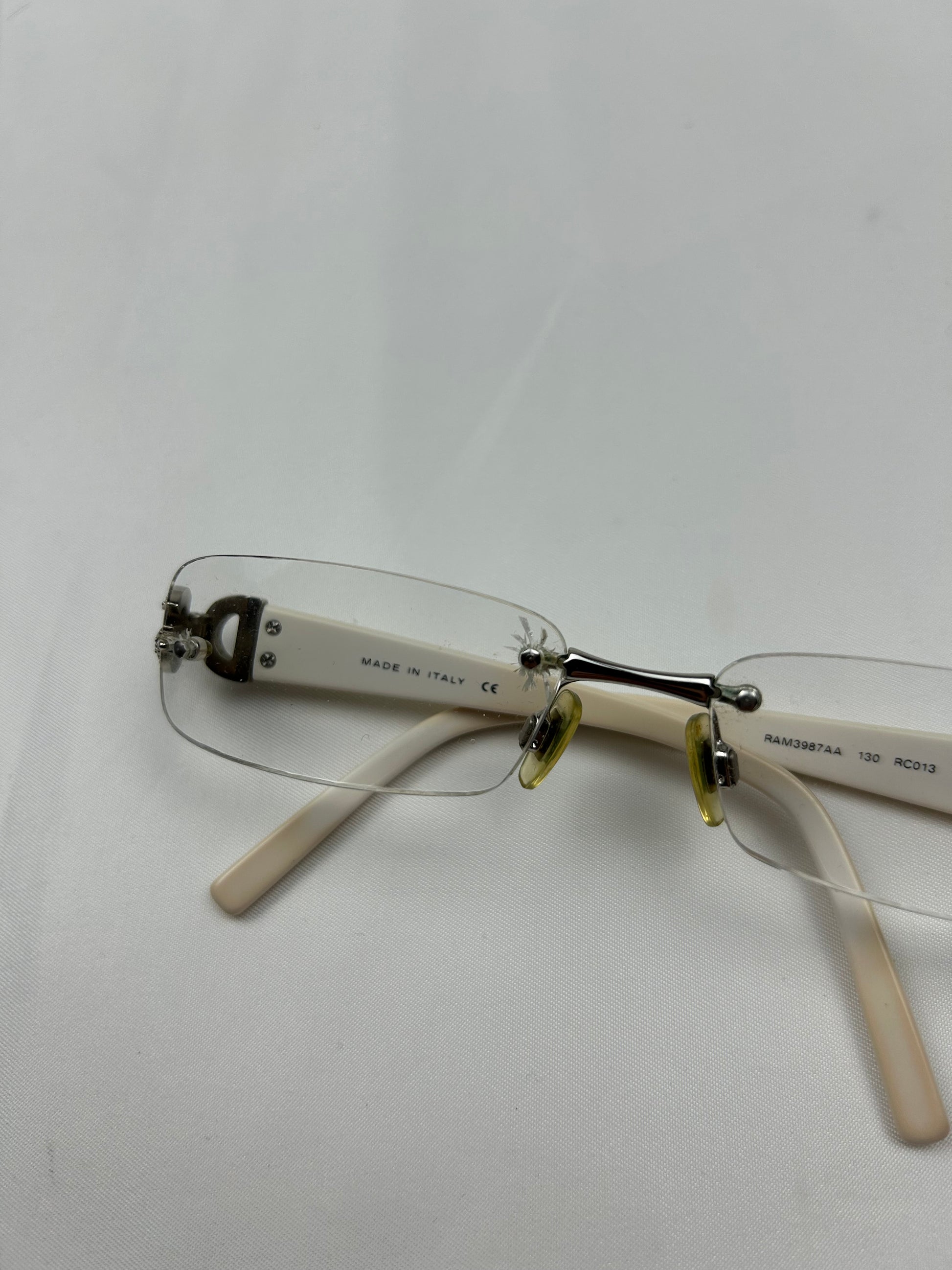 2000s rhinestones office glasses (with prescription)