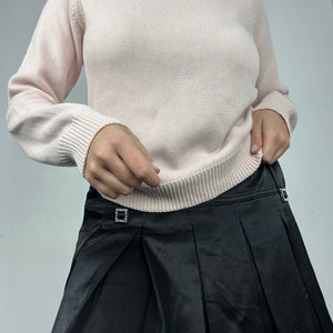 Baby pink round neck jumper (S/M)