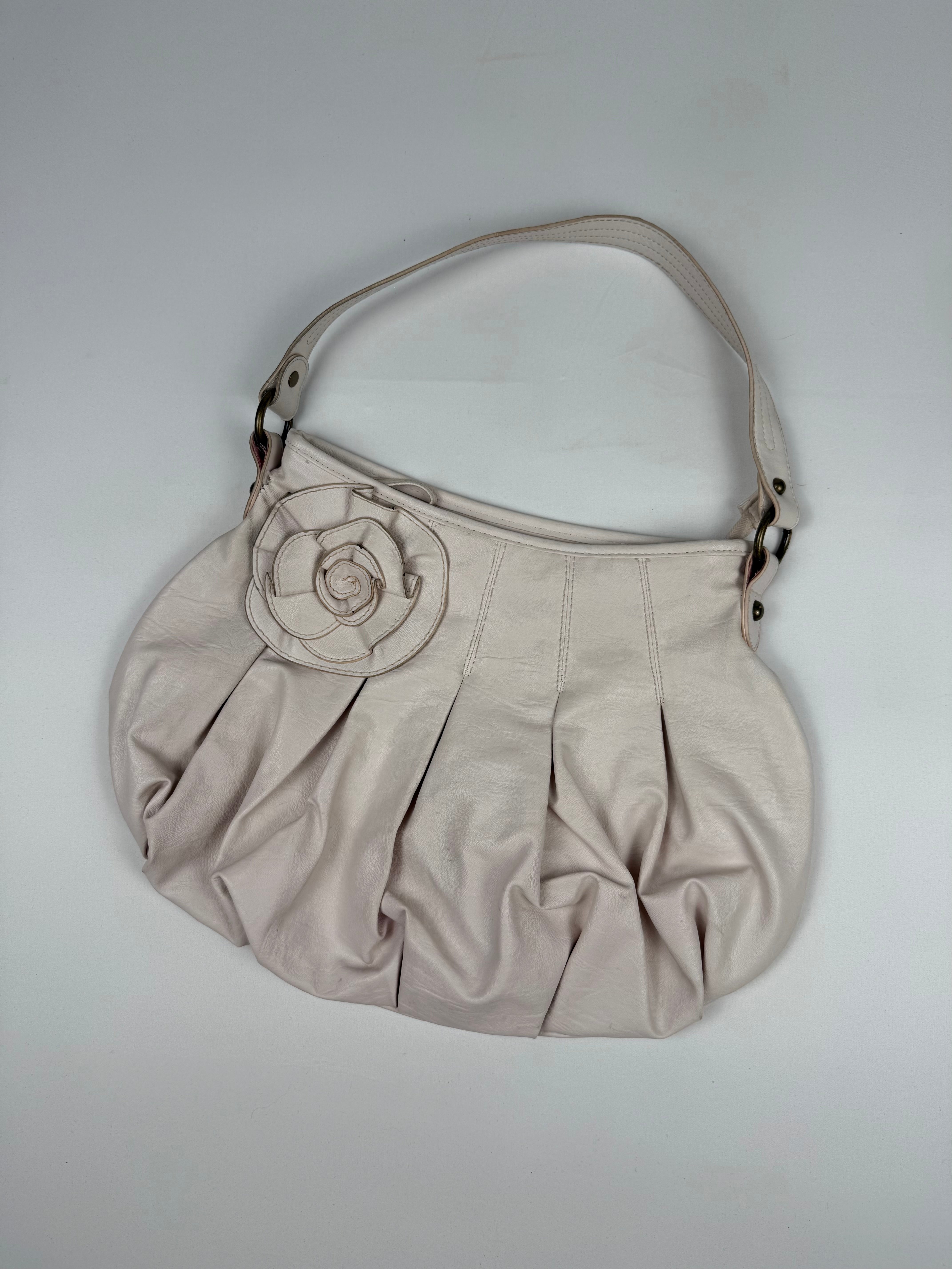 Beige medium shoulder bag (30x30cm)