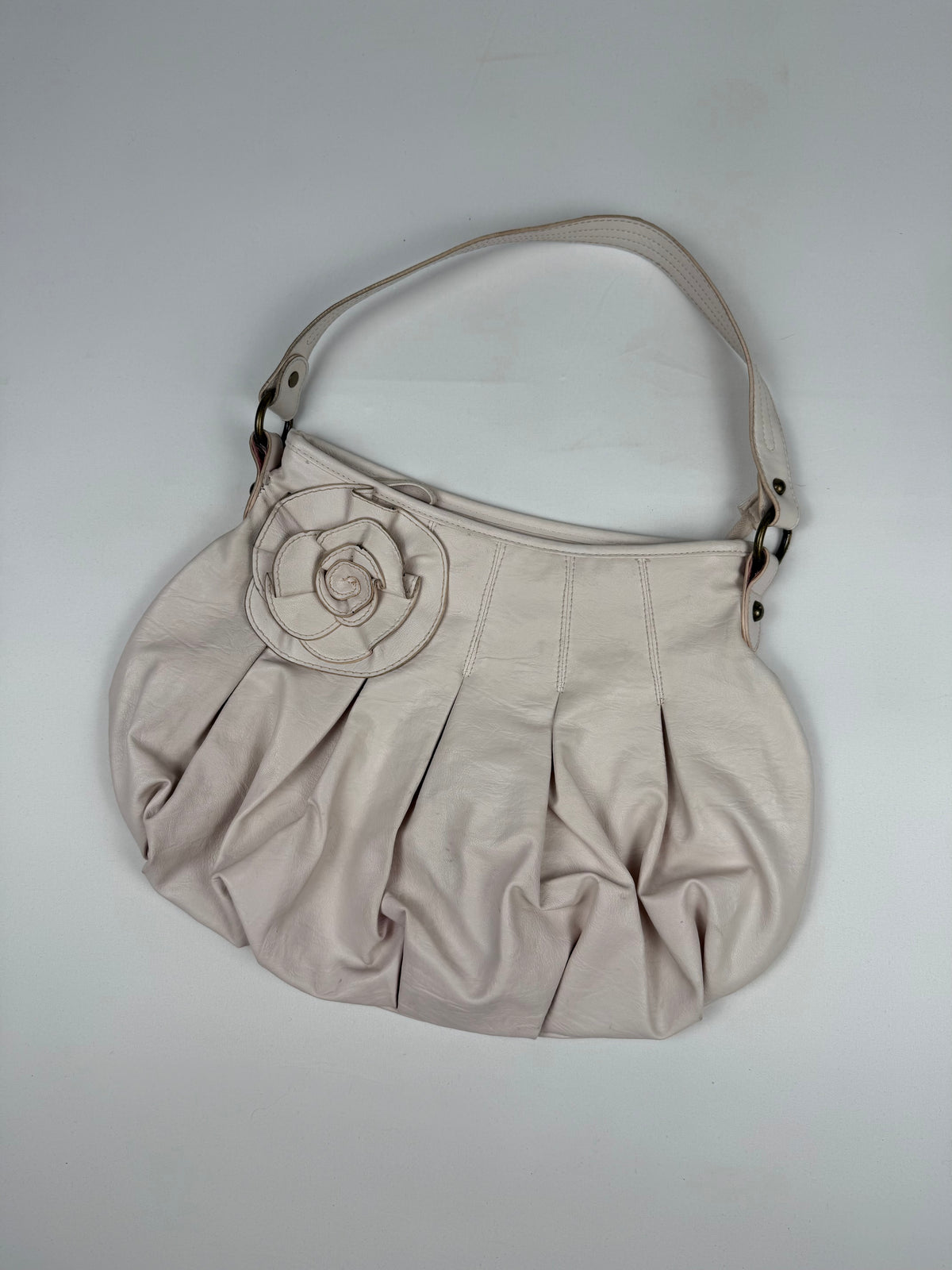 Beige medium shoulder bag (30x30cm)