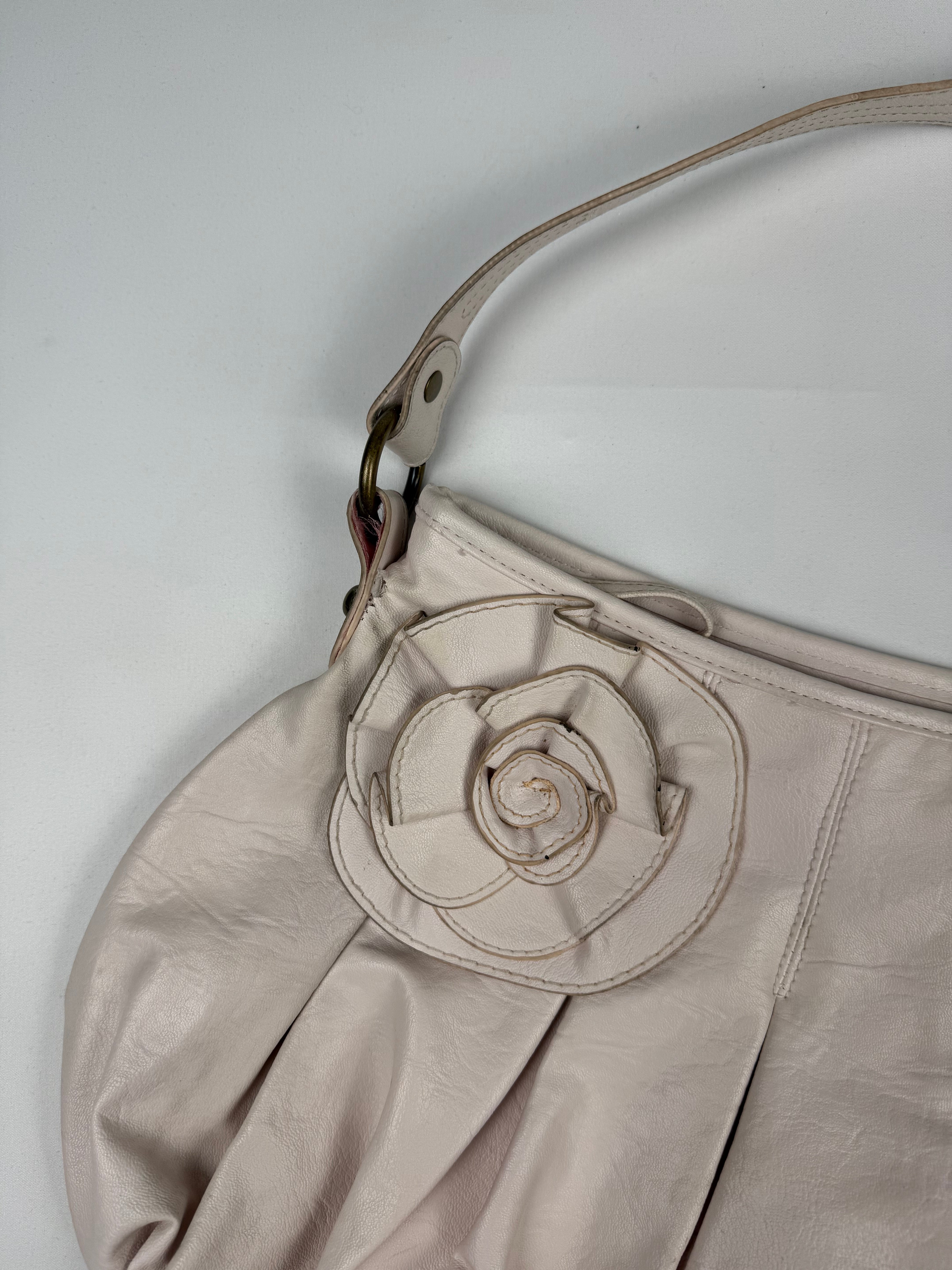 Beige medium shoulder bag (30x30cm)