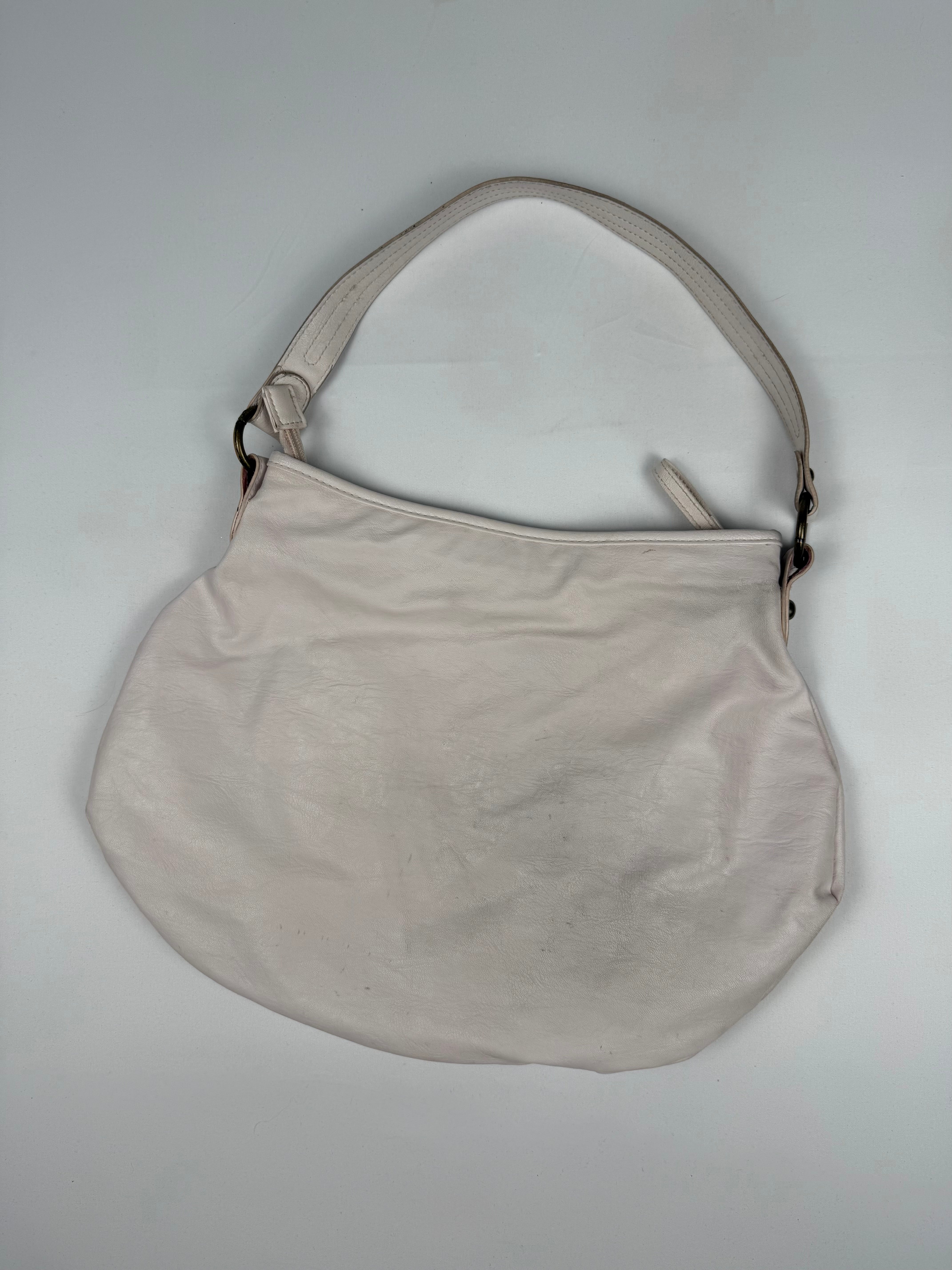 Beige medium shoulder bag (30x30cm)