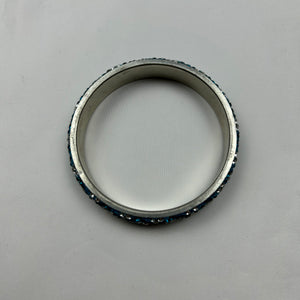 Blue  inox bracelet