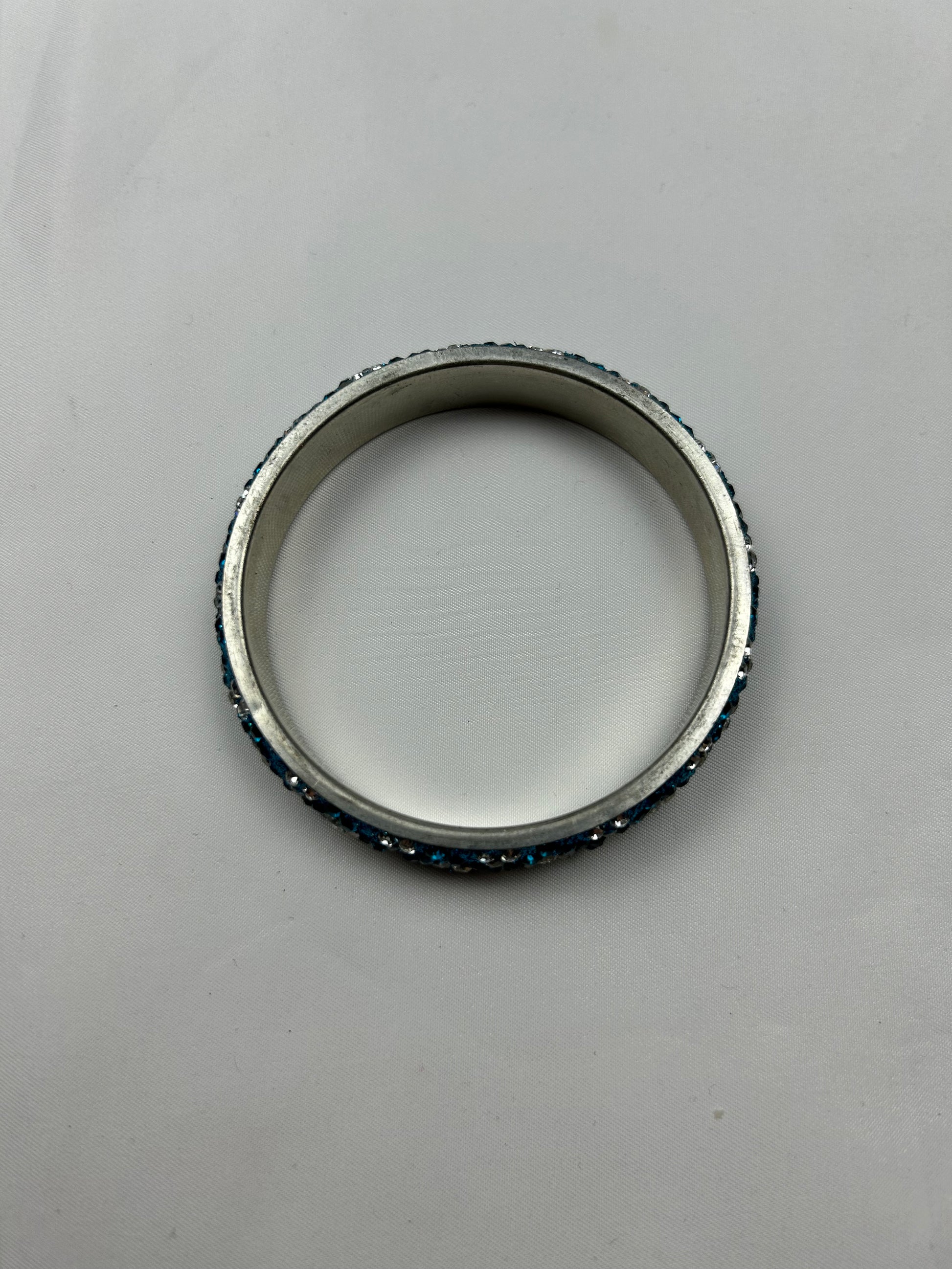 Blue  inox bracelet