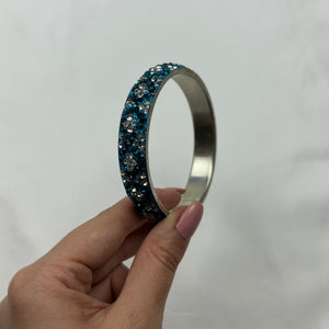 Blue  inox bracelet