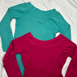 Bardot long sleeves top (S)
