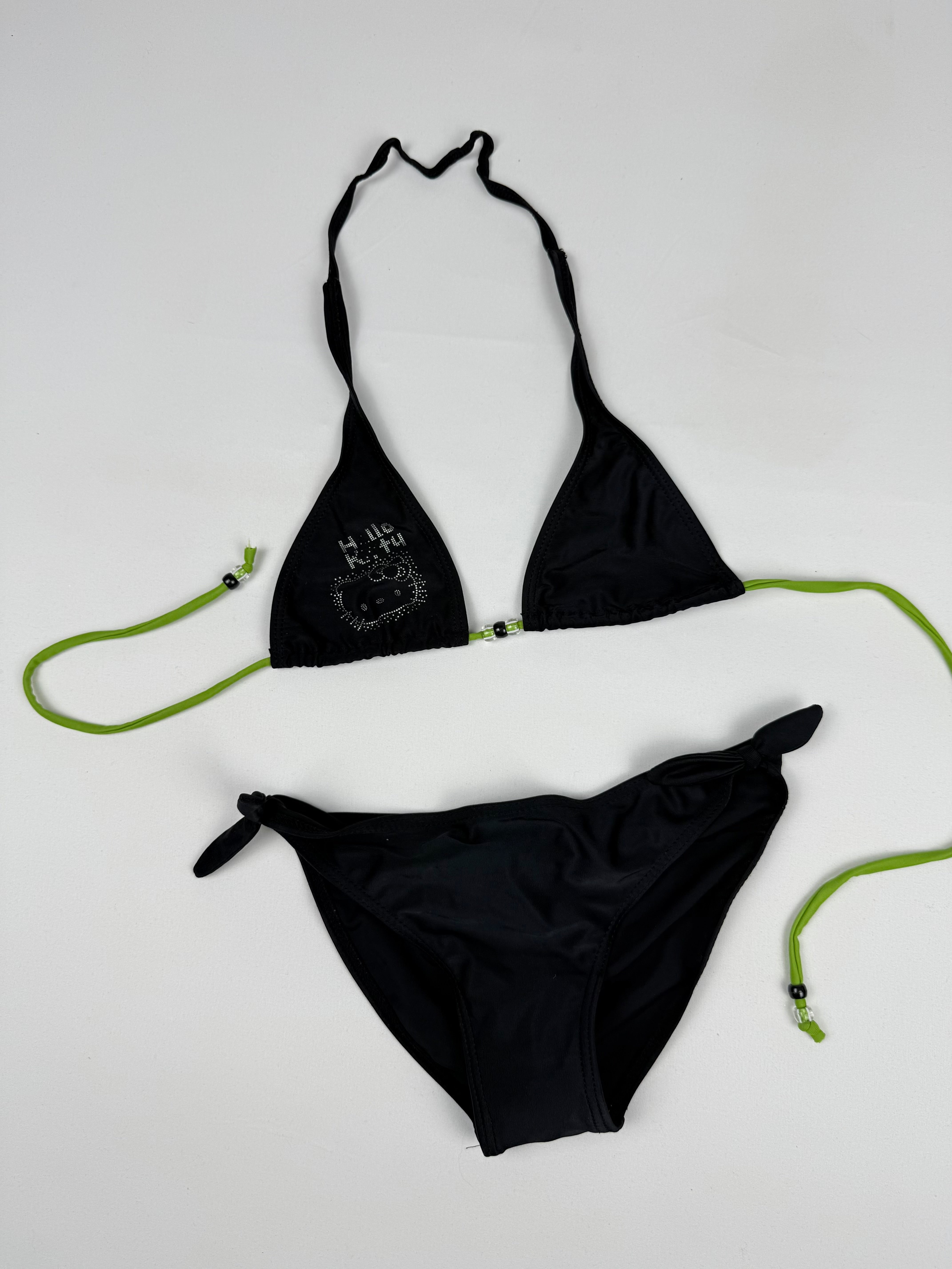 Black low rise bikini set (XS)