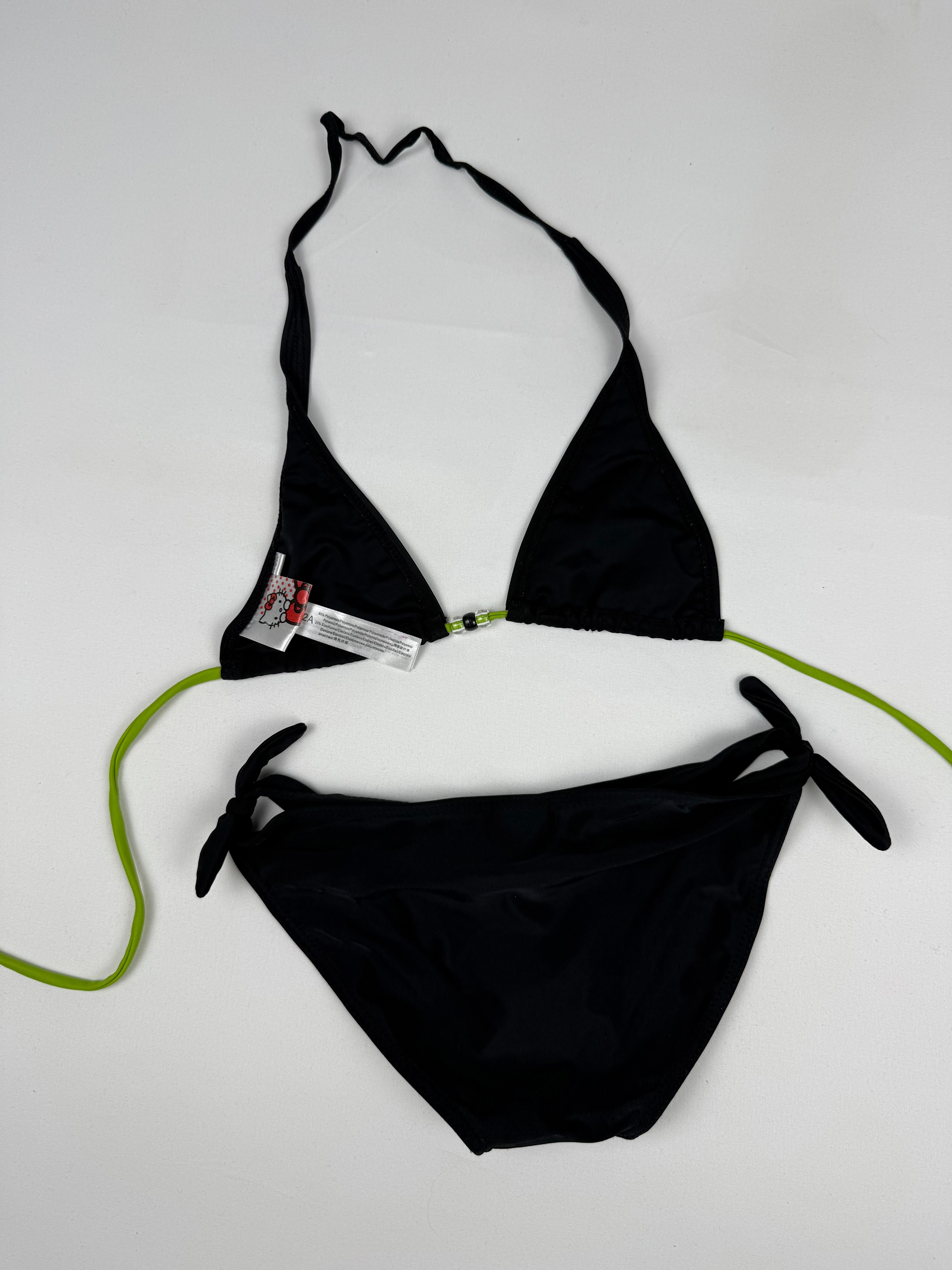 Black low rise bikini set (XS)