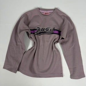 Lilac graphic sweatshirt (S)