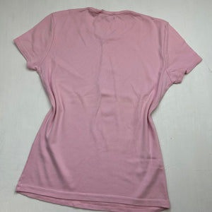 Baby pink 100% cotton tee (S)