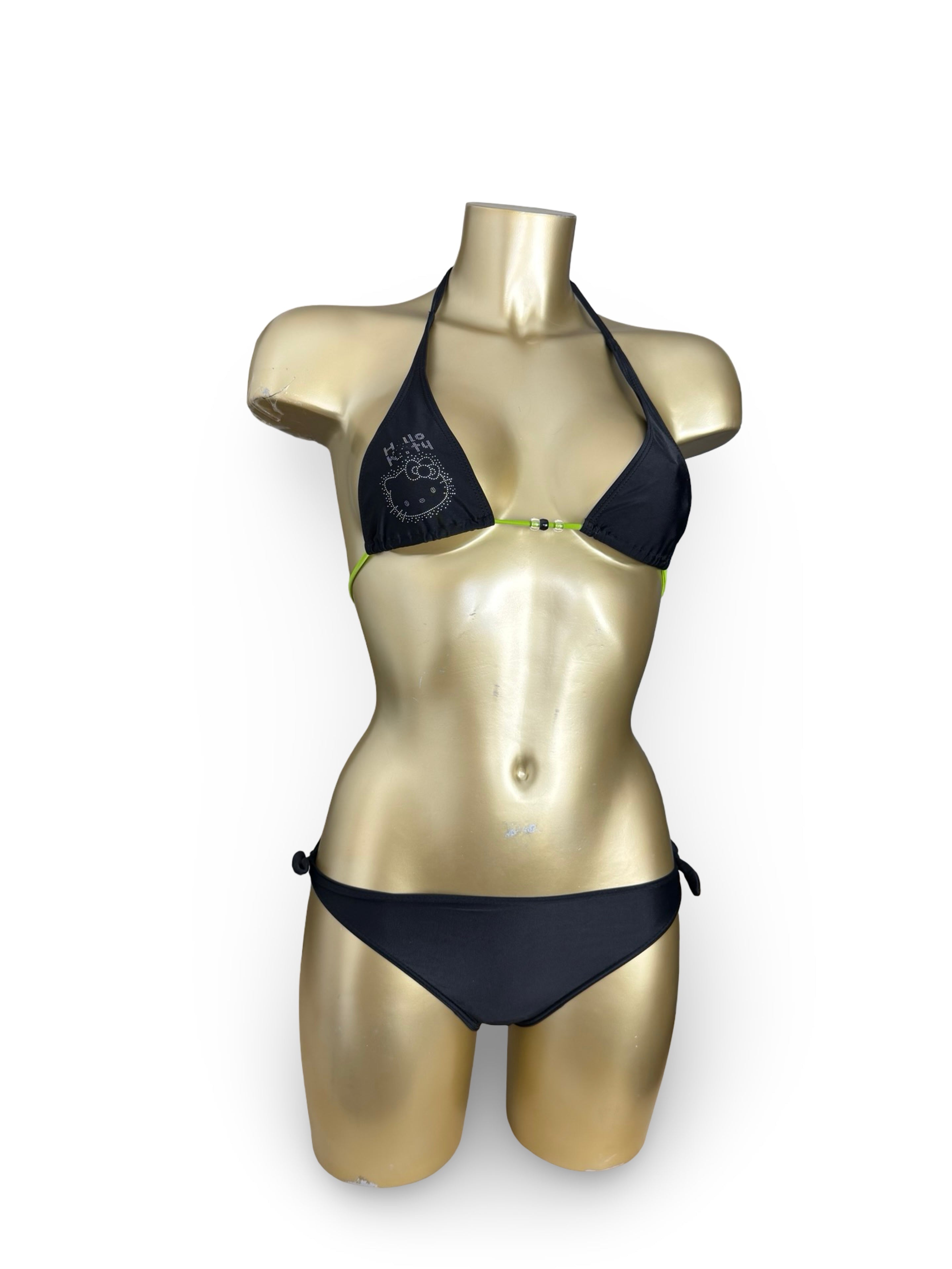 Black low rise bikini set (XS)