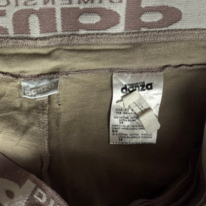 Khaki low rise baggy joggers cargo pants (XL)