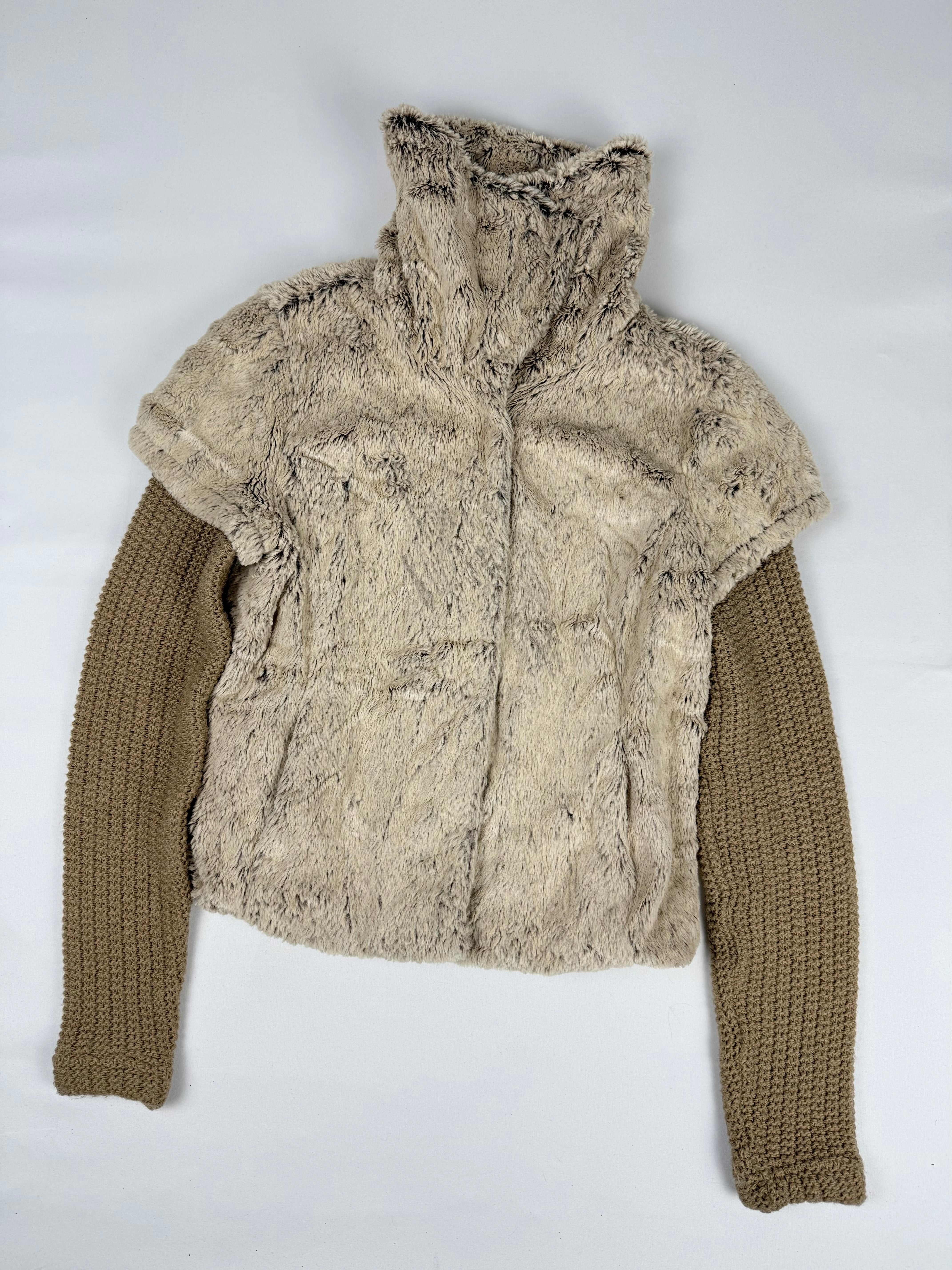 Veste ajustée 100 % coton kaki (L)