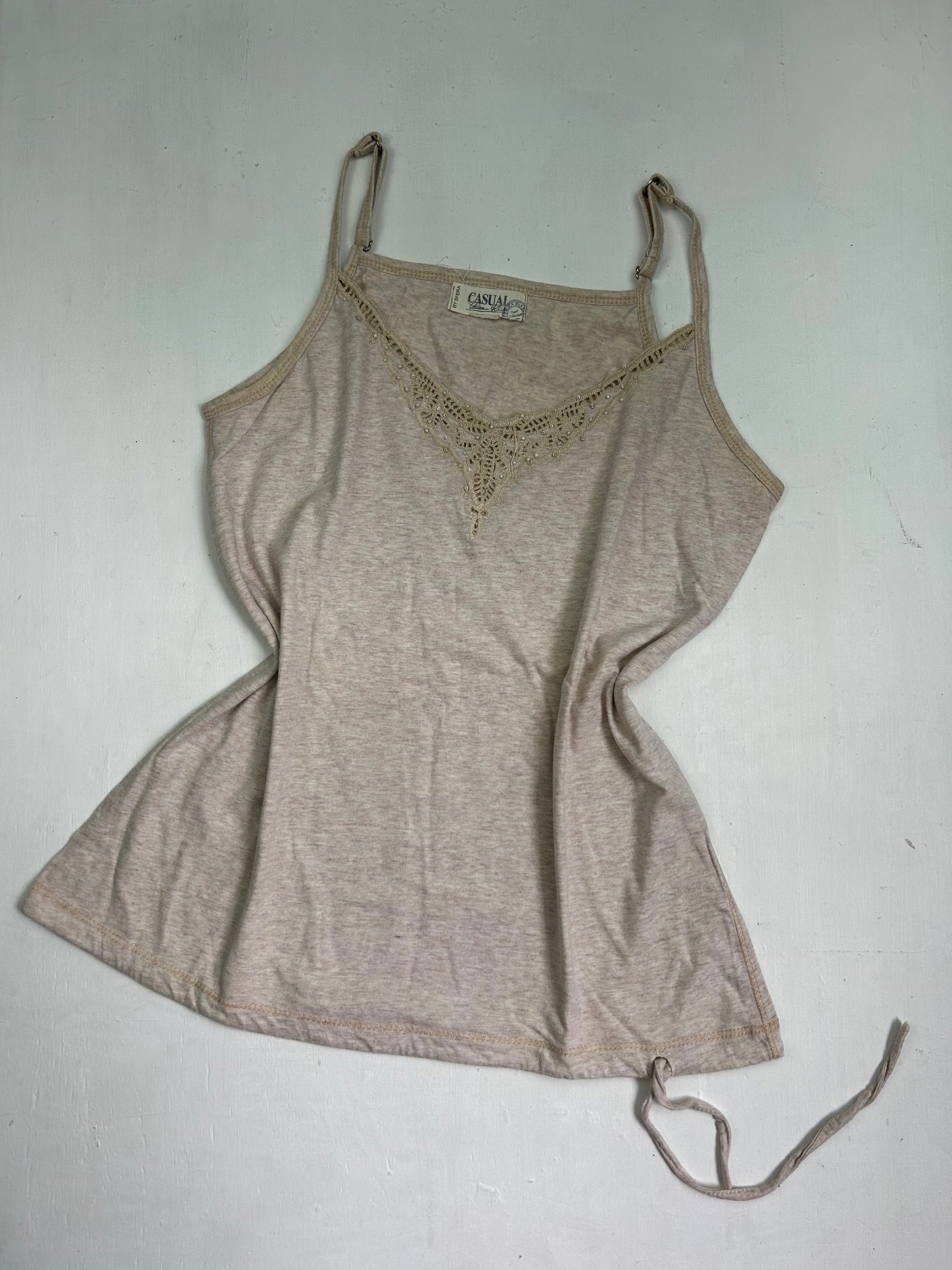 Beige cami top (L)